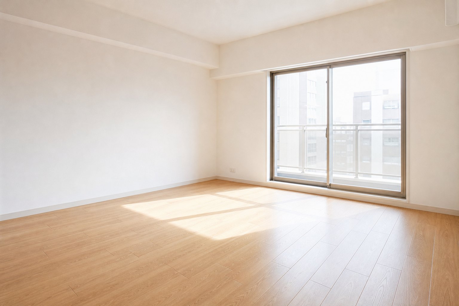 片付けを終えた明るく清潔なお部屋